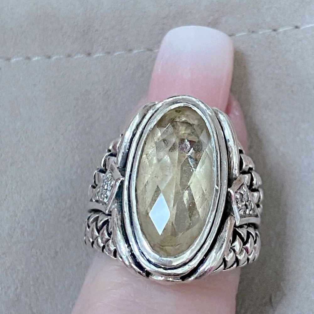 💕Scott Kay 💛quartz beautiful ring. MAKE ME AN OFFER 😀